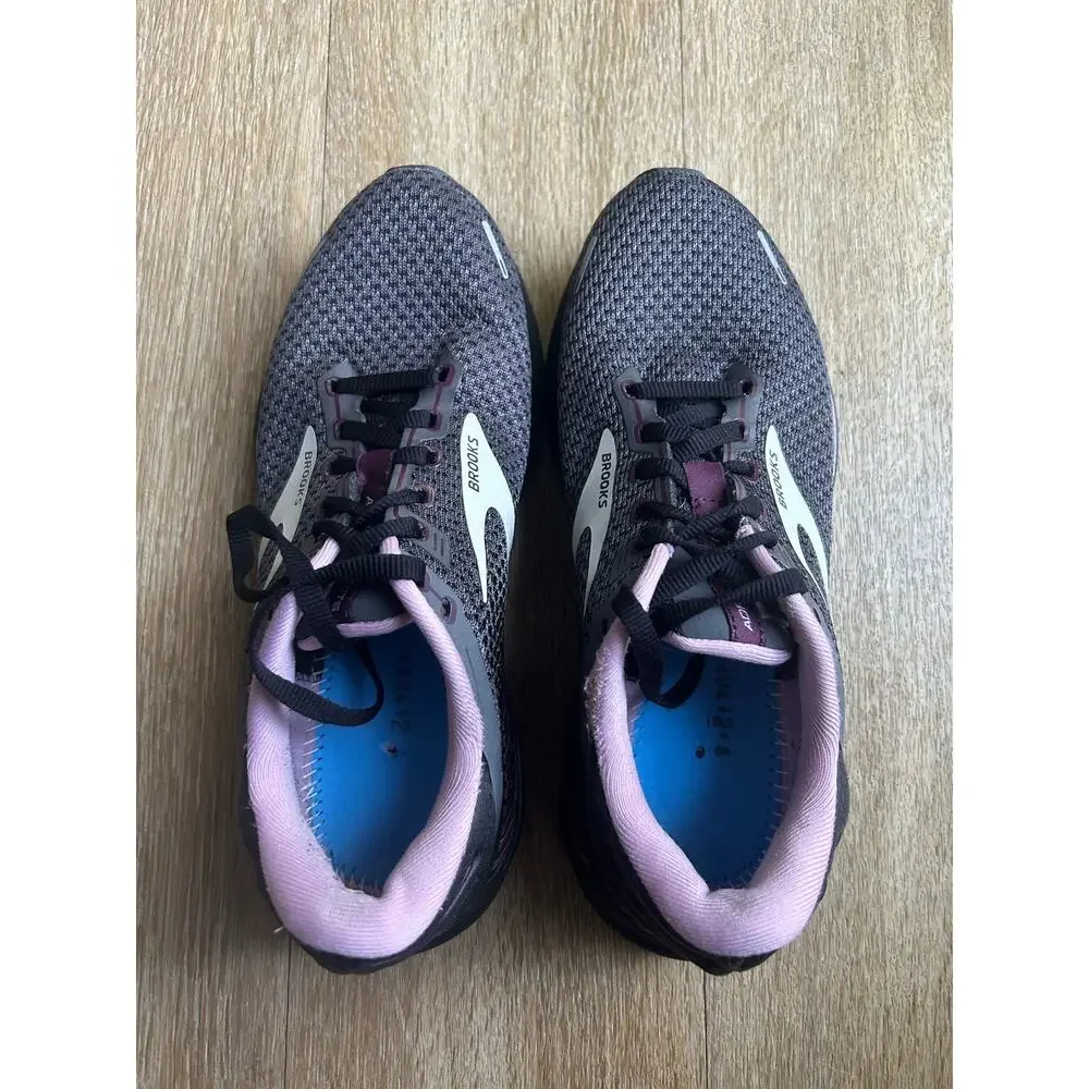 Brooks Adrenaline GTS 22 Women's Running Shoes Black/Purple/Silver comfortable